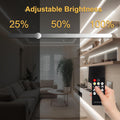 Pandery COB LED Strip 32.8ft, Dimmable Strip Lights, 6000K Daylight Super