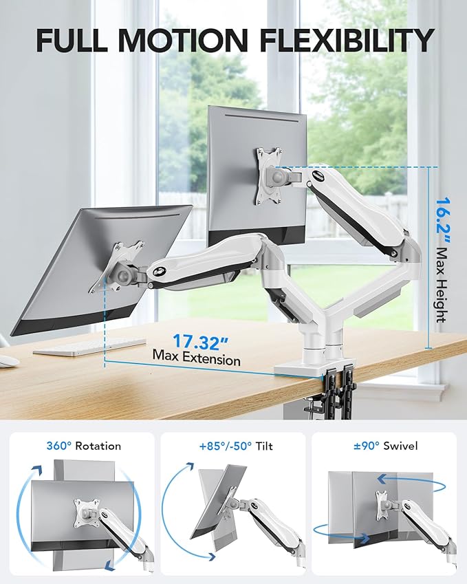HUANUO Dual Monitor Stand