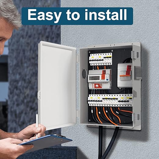 Namunanee Outdoor Electrical Junction Box, ABS Water Resistant Enclosure