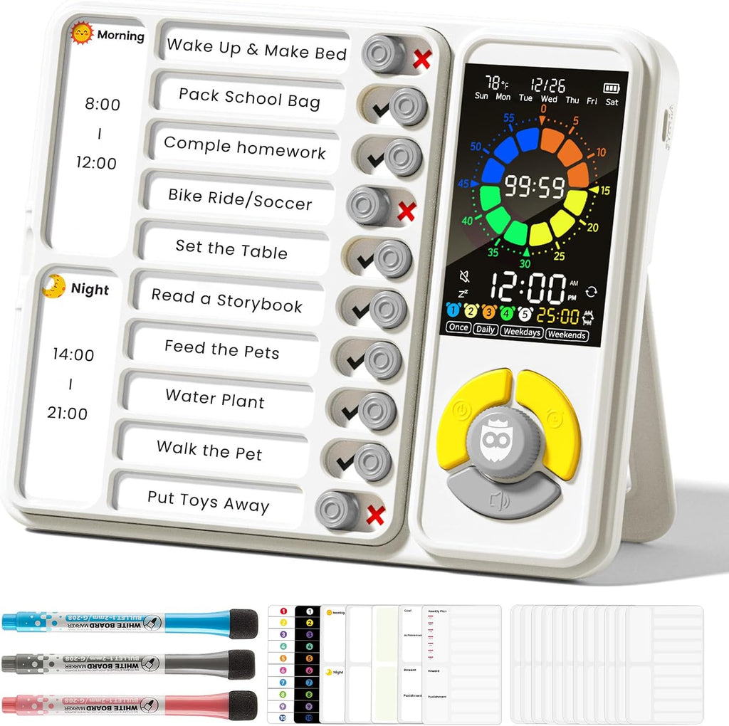 5 IN 1 Visual Timer for Kids/Adults