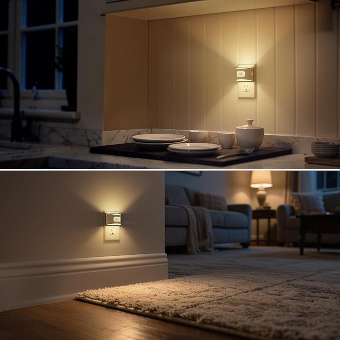 DORESshop LED Night Light, Night Lights Plug into Wall, Plug in Night Light