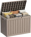 ROJIK Waterproof Deck Box Durable Outdoor Storage Box