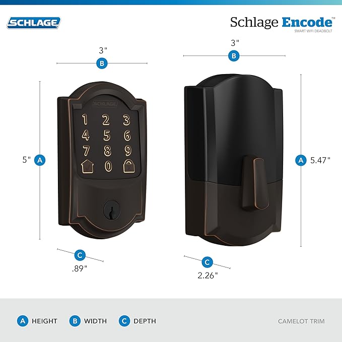Schlage Encode Smart WiFi Deadbolt Lock