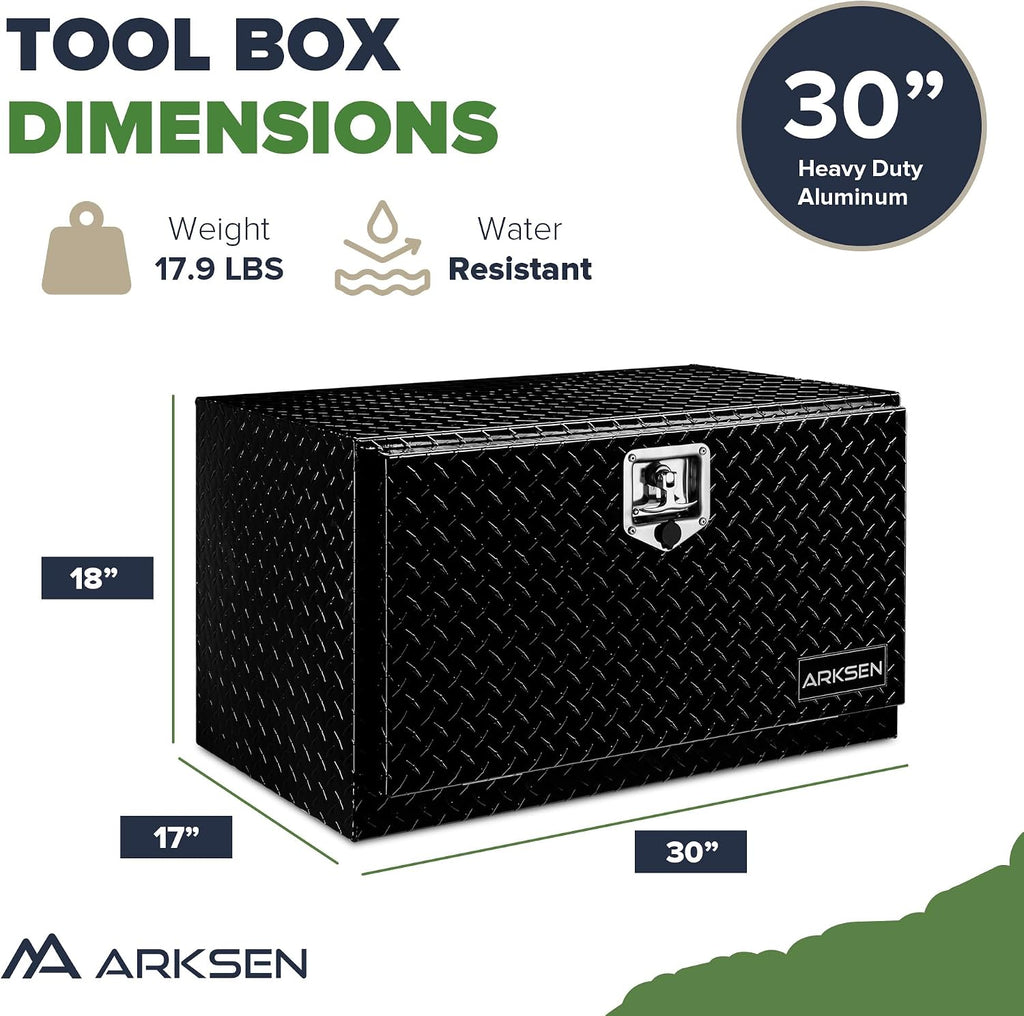 arksen 30" x 17" x 18" underbody tool, package contents