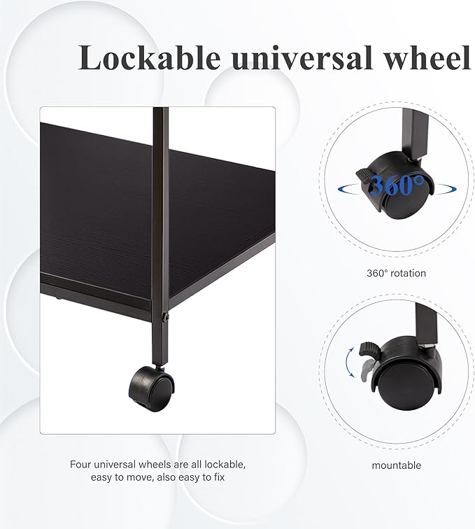 Heavy Duty 3-Tier Printer Stand