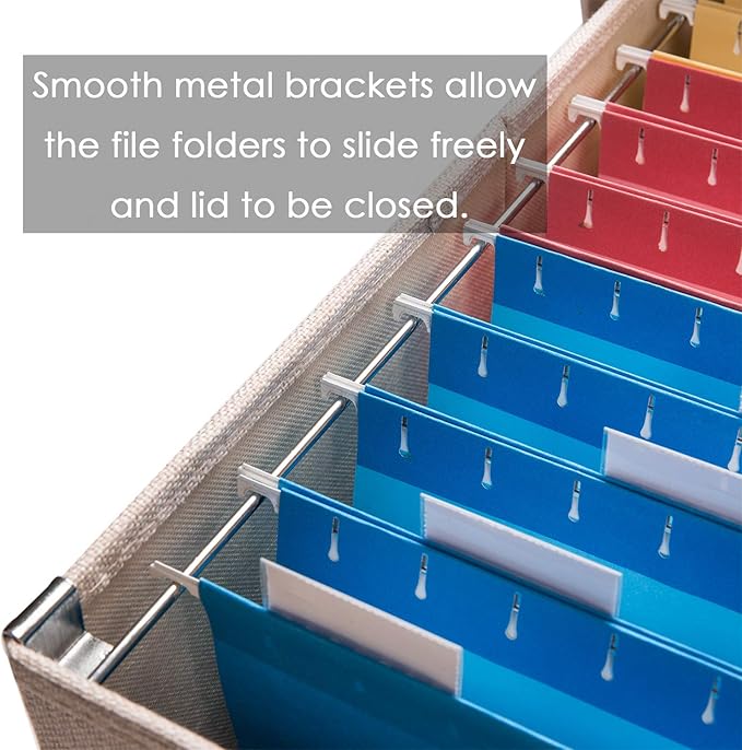 PRANDOM File Organizer Box (Set of 4)