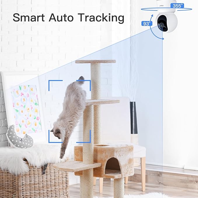 ARENTI 5G Indoor Security Camera, 4MP Pet Camera (2PC)
