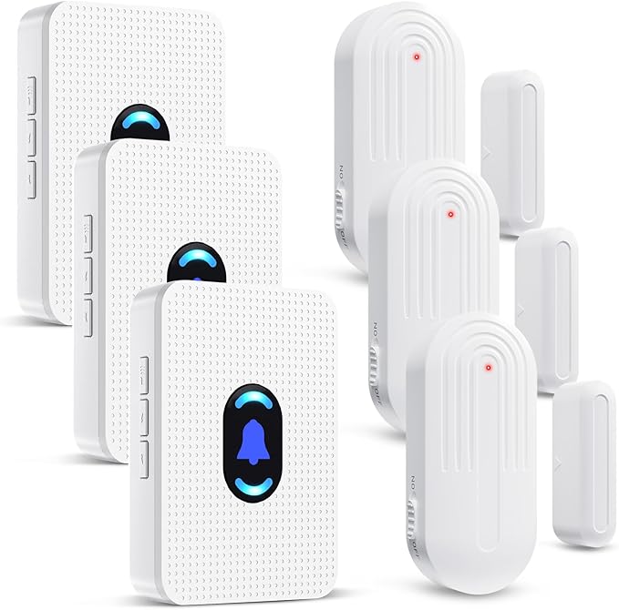 Wireless Door Chime, Daytech Door Sensor Alarm