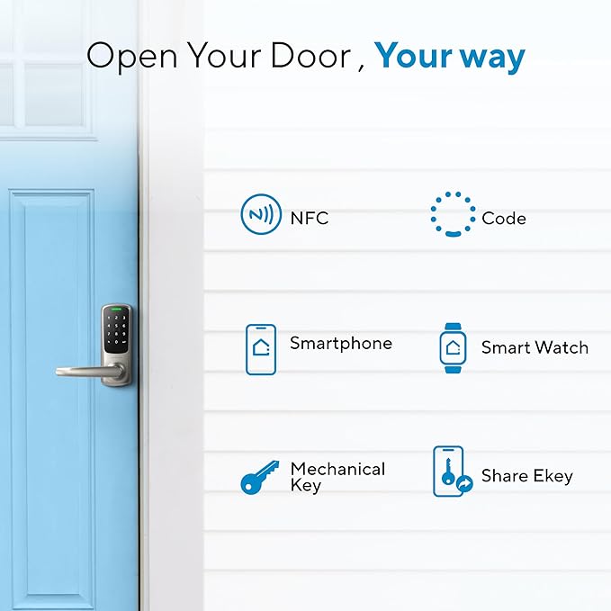 ULTRALOQ Latch 5 World's First Built-in WiFi Smart Lock