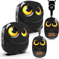 HTZSAFE Caregiver Pager Wireless Call Button 500+ Feet, SOS Alert Nurse Calling