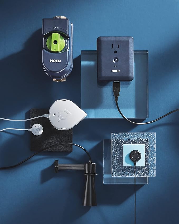 Moen 920-005 Flo Smart Water Leak Detector (3-Pack with 3-Pack)