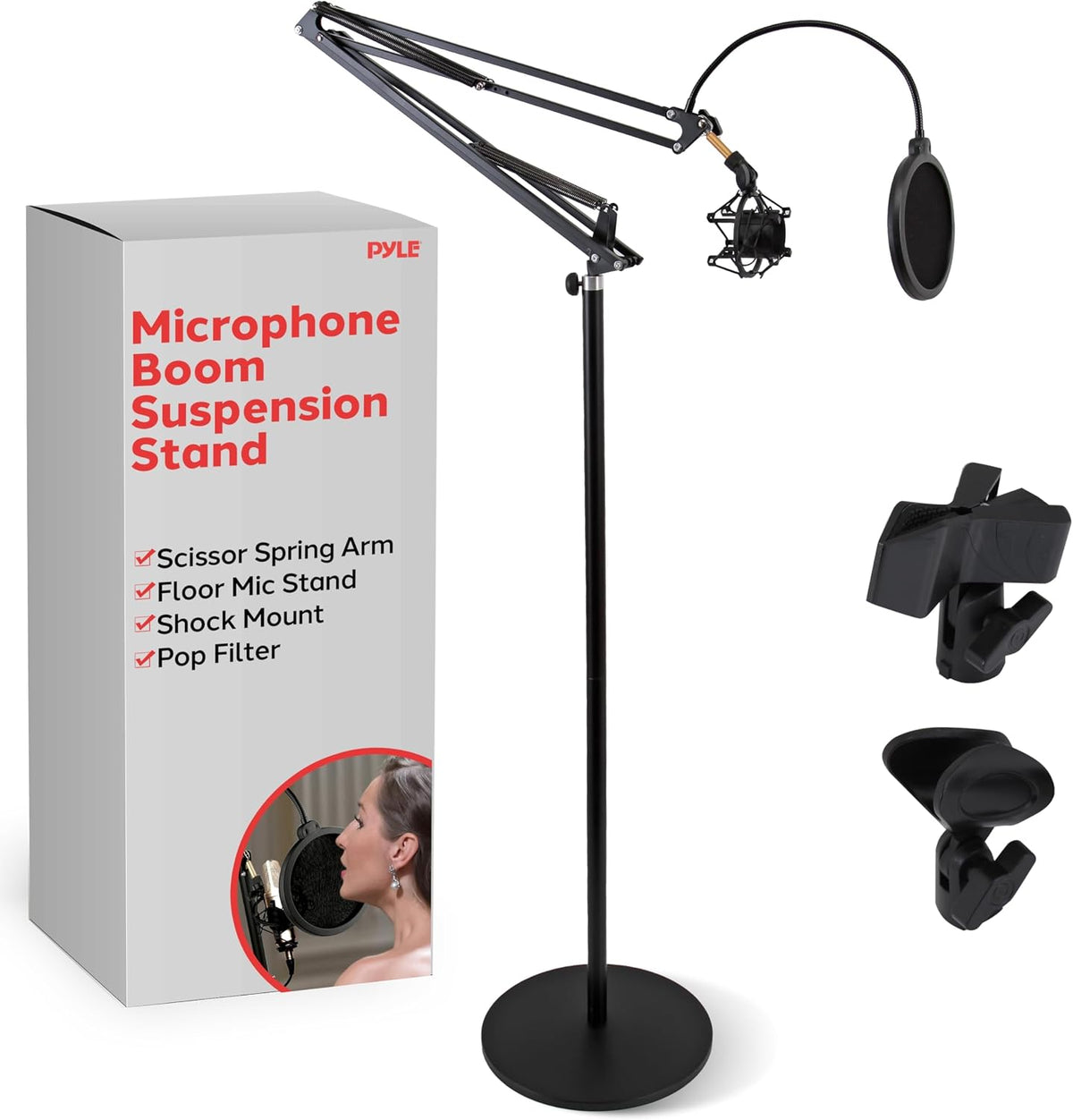 Pyle Microphone Boom Suspension Stand