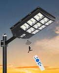 Gefolly SL-4600W Solar Street Light Outdoor 460000LM Wide Angle Commercial