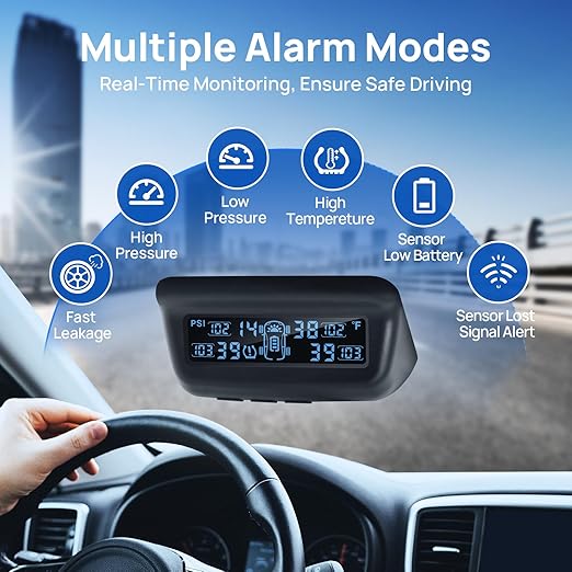 Masoll Tire Pressure Monitoring System, RV/Trailler TPMS