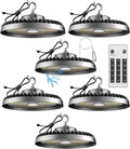 ACOHOOK Smart 200W High Bay LED Shop Lights 30000lm UFO LED Light (6Pack)