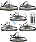 Lightdot Smart LED High Bay Light 300W 45000lm Commercial Bay Lighting 5000K (6Pack)