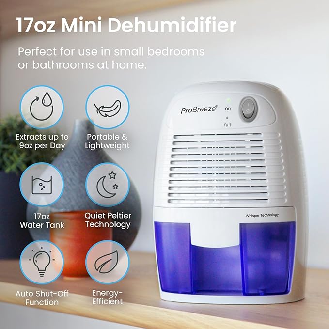 Pro Breeze Electric Mini Dehumidifier