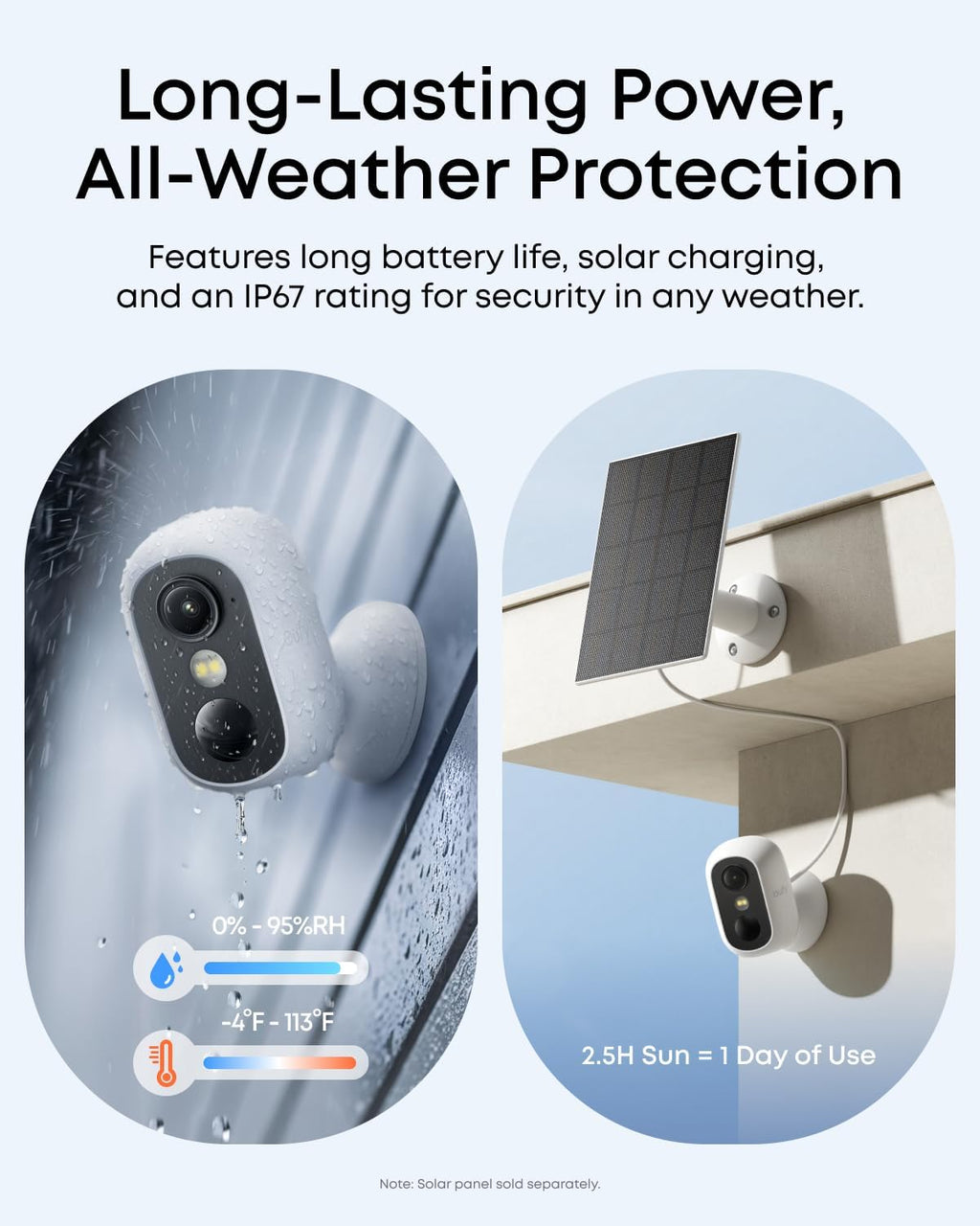 eufy security eufycam c35, wireless security camera, outdoor on a desk or shelf