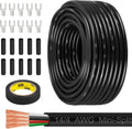 MOOKEERF 14/4 AWG Mini-Split Cable - 100FT 14 AWG 4 Conductor Control Cable
