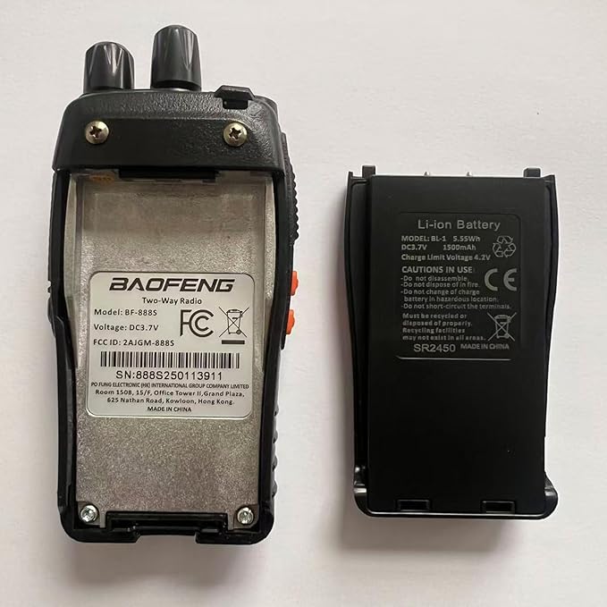 Baofeng Walkie Talkies 888S Rechargeable Long Range (20pack)