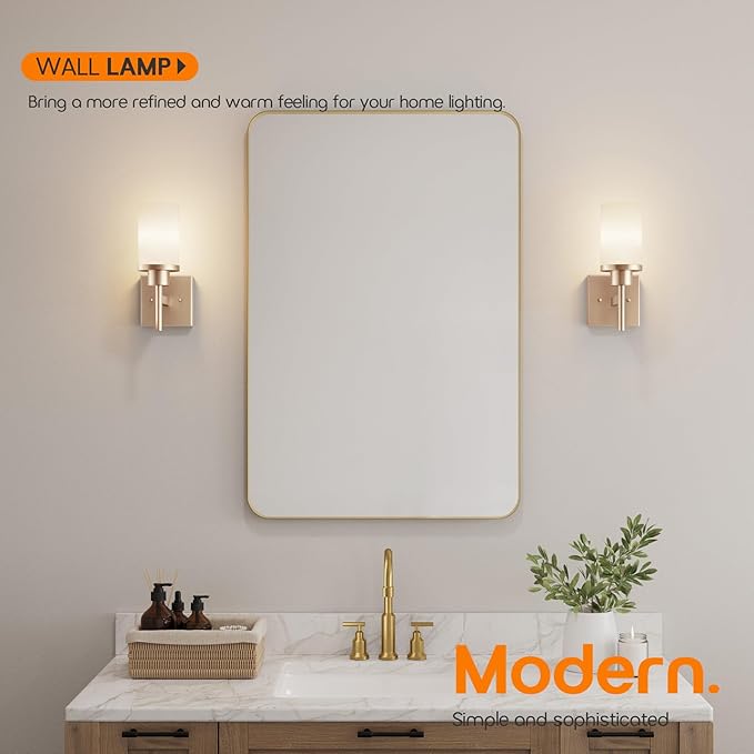 AONEON Vanity Lighting Fixtures (2 Pack)