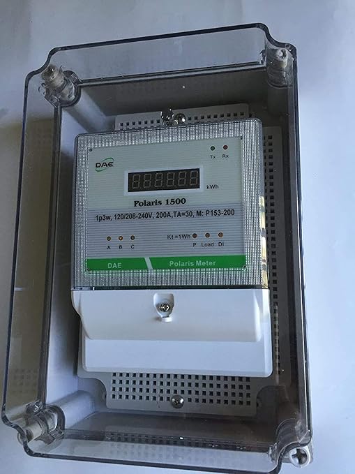 DAE P153-200 KIT, UL kWh Smart Submeter, 1 Phase 3 Wire, 2 Split Core CTs