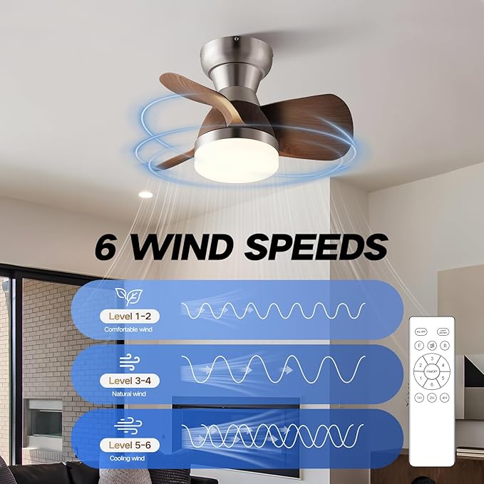 Myleoron 20 Inch Ceiling Fan