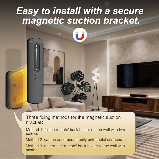 2.4GHz RF Single Color LED Strip Controller Remote Kit, Wireless Remote & Tuya