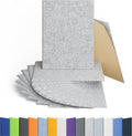 Amantech 12 Pack Acoustic Panels Self Adhesive Sound Proof Foam, High Density