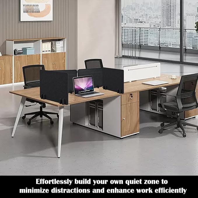 LECEHIVO 12 Pcs Acoustic Desk Divider