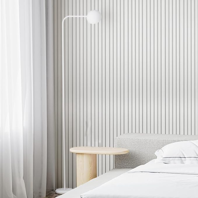Art3d Slat Wall Panels, WPC Soundproof 3D Wall Paneling (8-Pack)
