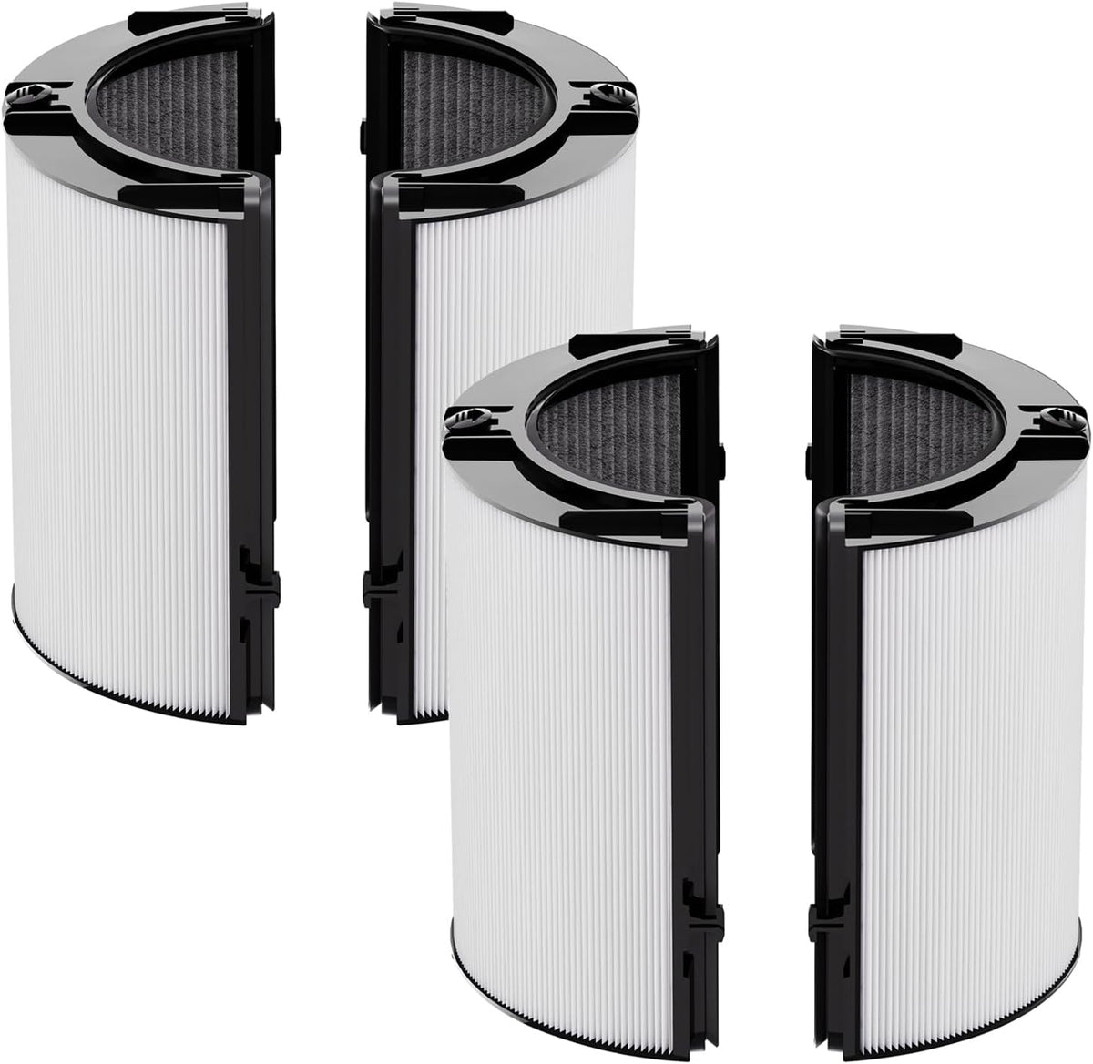 Leemone True HEPA+Carbon Filter 2-Pack Replacement