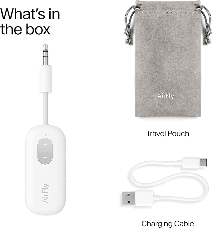 Twelve South AirFly SE | Bluetooth Wireless Audio Transmitter Adapter