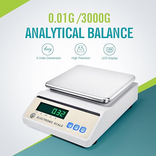 LICHEN Lab Analytical Balance 3000g x 0.01g