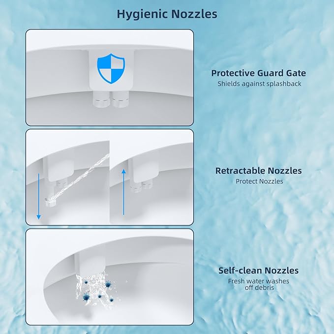 Hibbent Bidet Attachment for Toilet