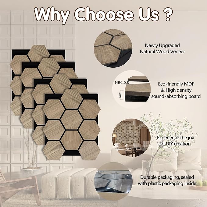 ARMURO Wall Paneling for Interior Wall (4 PCS)