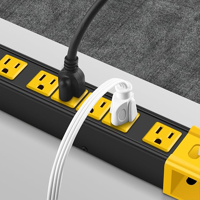 CCCEI Heavy Duty Power Strip Surge Protector