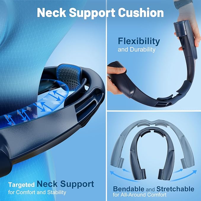 Slientspin AI Portable Neck Fan