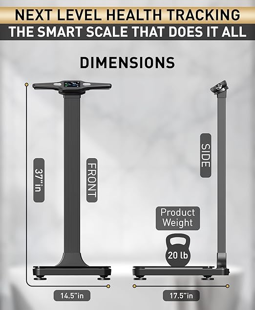 Homerz Smart Scale Pro Max – Bend-Free Smart Scale