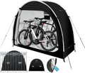 Anti-Theft Bike Storage Tent, PU5000 Waterproof Shed for 2 Bikes