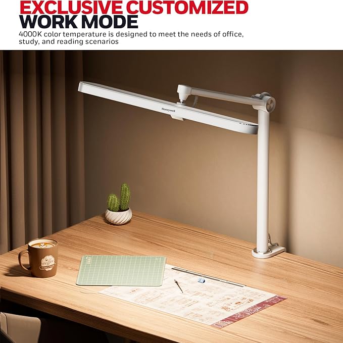 Honeywell LED Desk Lamp with Clamp