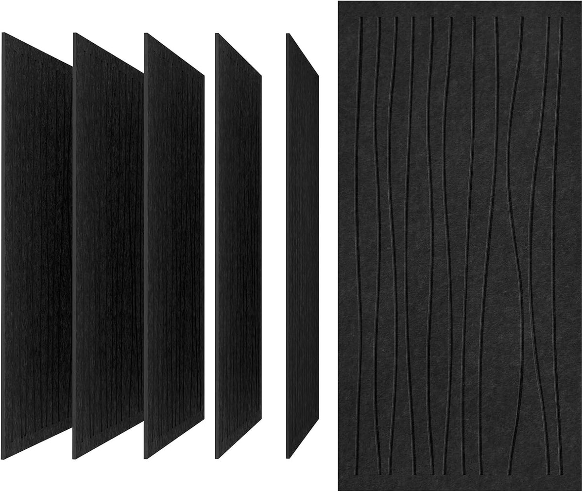UMIACOUSTICS 6 PCS Sound Proof Panels, 47.2 x 23.6 Inches Sound Absorbing Panels