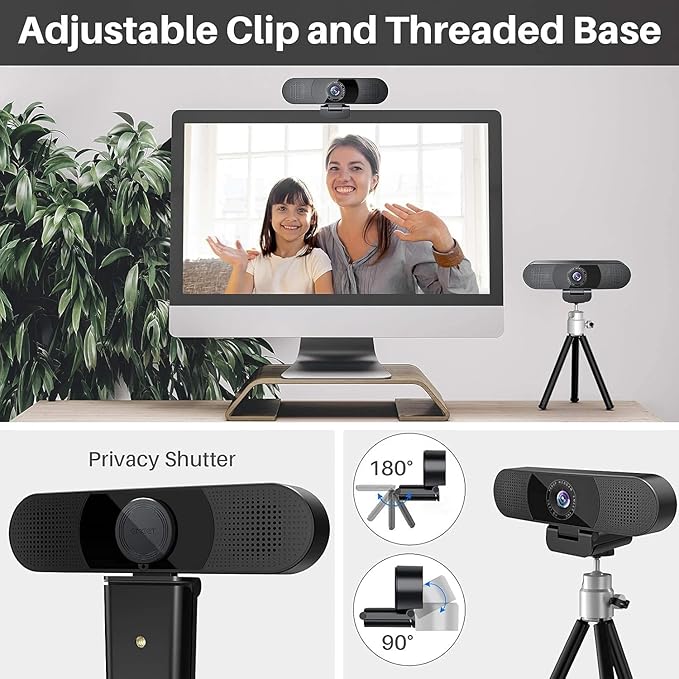 EMEET C980 PRO 3-in-1 1080P Webcam
