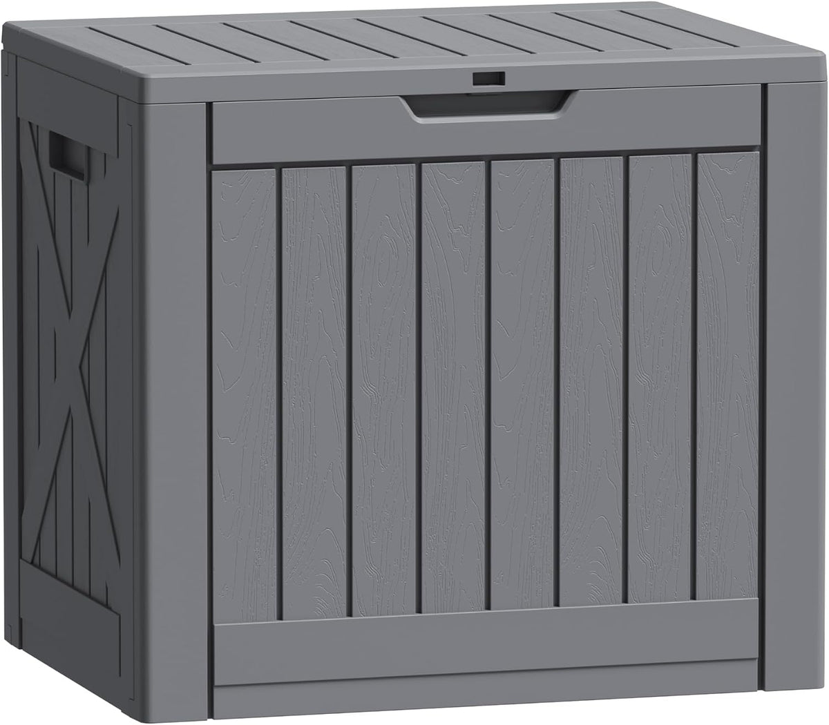 Flamaker Resin Deck Box 40 Gallon Waterproof Outdoor Storage Box