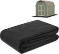 M METERXITY Outdoor Storage Shed Mat, 6.2x8 FT Waterproof Small Shed Flooring Mat for Patio Furniture Floor Protecting from Wear/Liquid/Dust/Oil, Non-Slip Carport Pad [Grey]