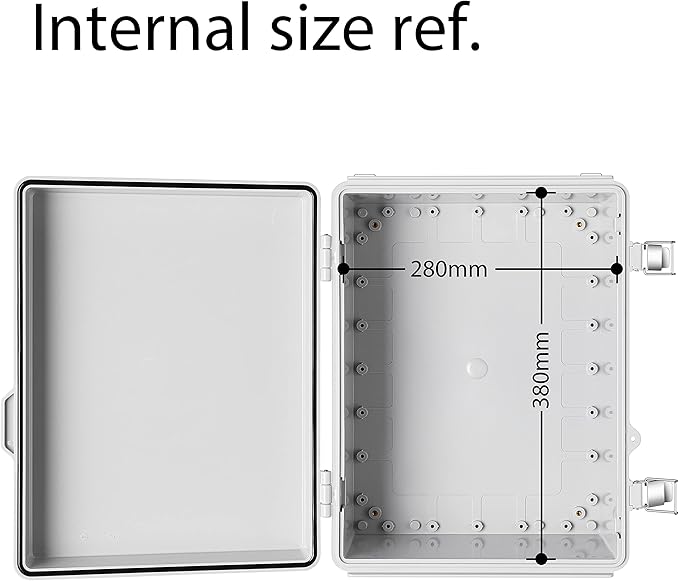 Gratury Junction Box, IP67 Waterproof Plastic Enclosure