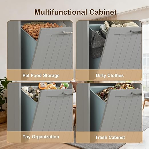 Tilt Out Trash Can Cabinet