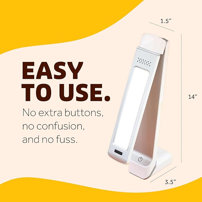 Circadian Optics Lumos 2.0 Bright Light Therapy Desk Lamp | As Seen On Shark