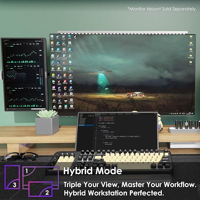 Kado Dual Portable Monitor Setup (2-Pack)