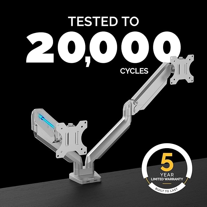 Fellowes Platinum Series Dual Monitor Arm